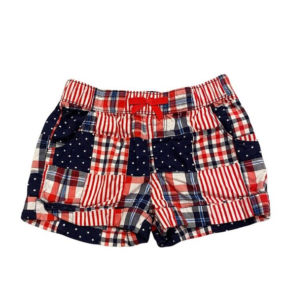 Gymboree Girl's 4th of July Patchwork Shorts - Picture 1 of 3